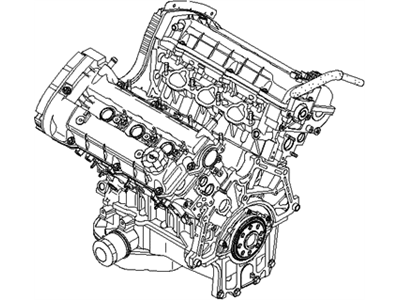 Hyundai Santa Fe Engine 2.7L MU
