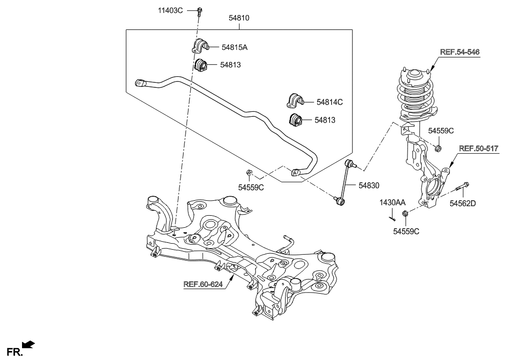 Hyundai Tucson Stabilizer