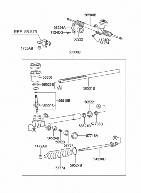 MANUAL STEERING GEAR BOX