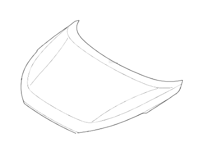 66400 Hyundai Tucson Panel Assembly-Hood