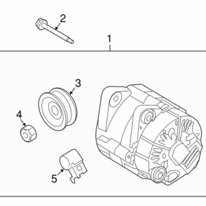 Alternator - Hyundai-Genesis Coupe