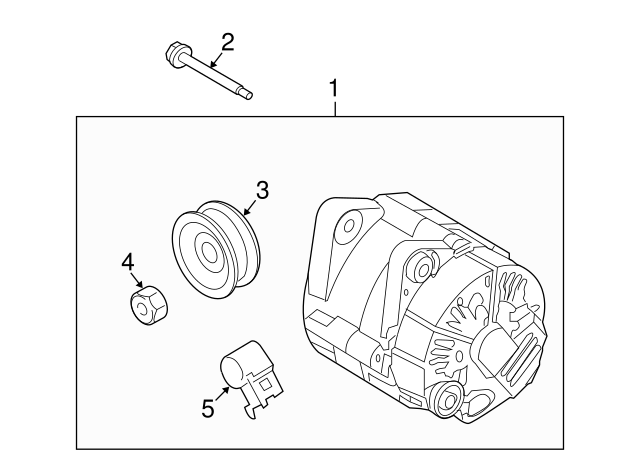 Alternator - Hyundai-Genesis Coupe