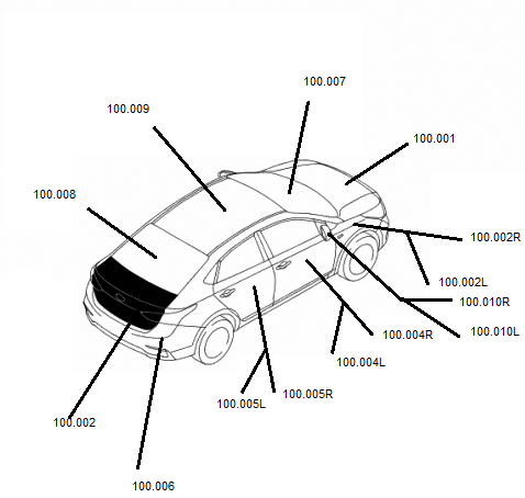 Hyundai Accent Body Parts