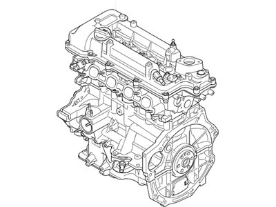 Hyundai Elantra Engine 2.0L NU GAMMA 6MT 2WD