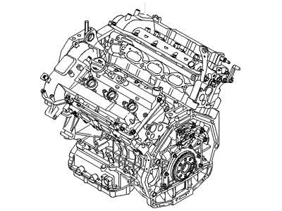 Hyundai Santa Fe Engine 3.3L Lambda 2 4WD