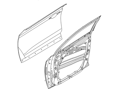 Hyundai Tucson front door panel Front Right H